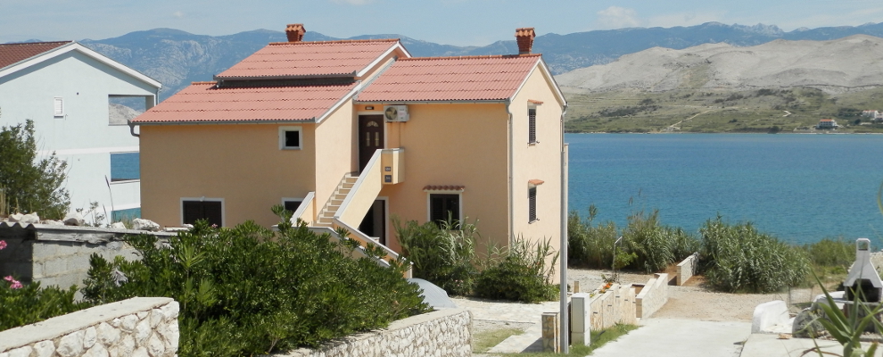 Apartmány Pag, Chorvatsko, dovolená pronájem